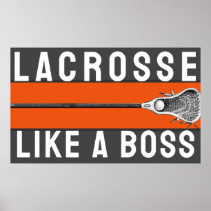 Póster Motivación de Lacrosse