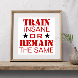 Póster Motivación del entrenamiento