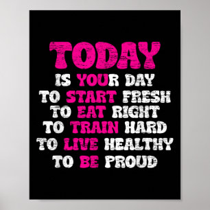 Póster Motivación Del Gimnasio Cita De Trabajo Motivación