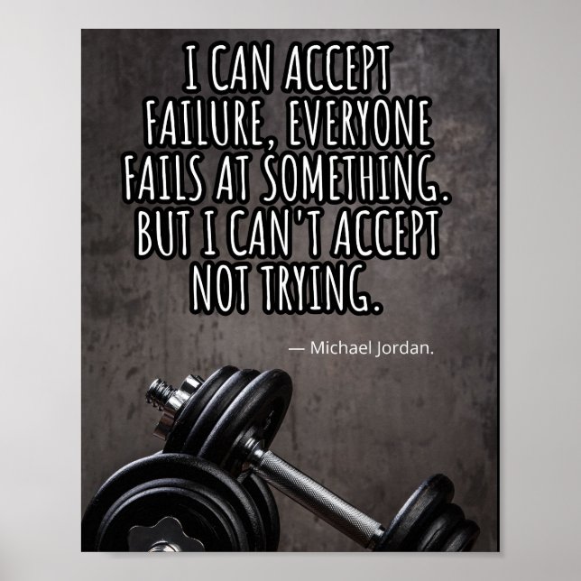 Póster motivación, deportes, inspirador, trabajo duro, (Frente)