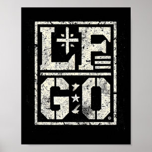 Póster Motivación divertida de Lf Go