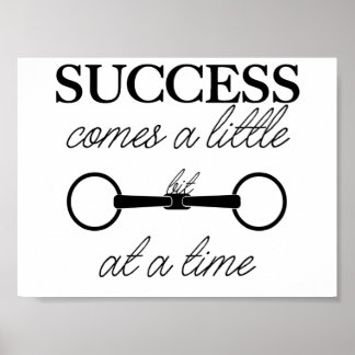 Póster Motivación ecuestre