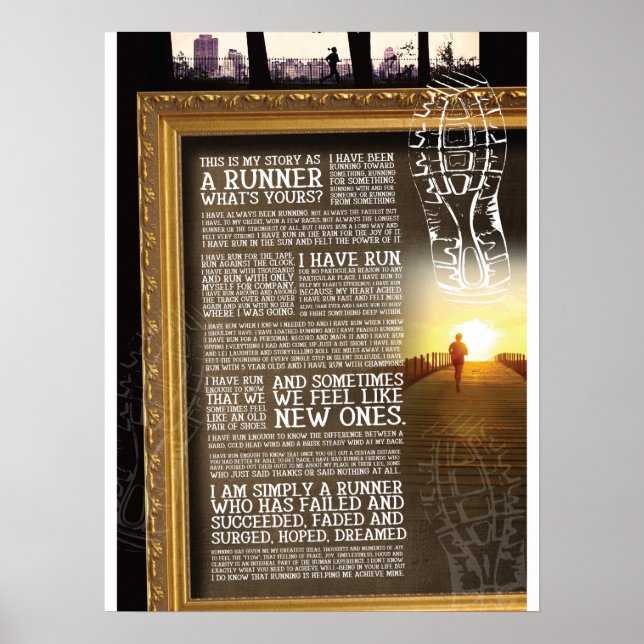 Póster Motivación - Ejecución, vida (Frente)