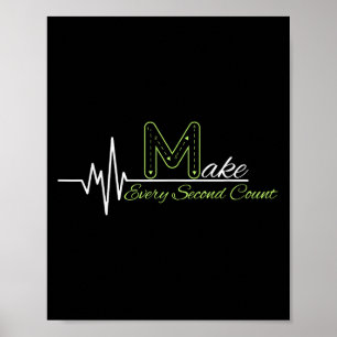 Póster Motivación Gráfico E Inspiración_ Hacer Cada Segun