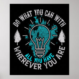 Póster Motivación - Hacer lo que puedas