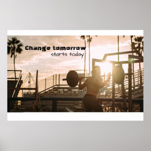 Póster Motivación matutina