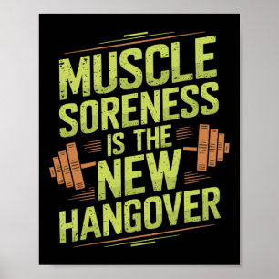 Póster Motivación para Entrenamiento de Fisicoculturismo