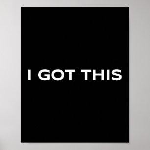 Póster Motivación - Pensamiento Positivo Y Confianza - I