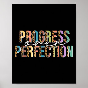 Póster Motivación por el progreso de las profesoras Camis