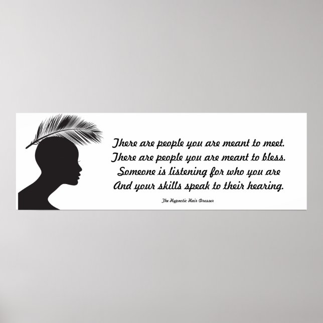 Póster Motivación Poster Salon (Frente)