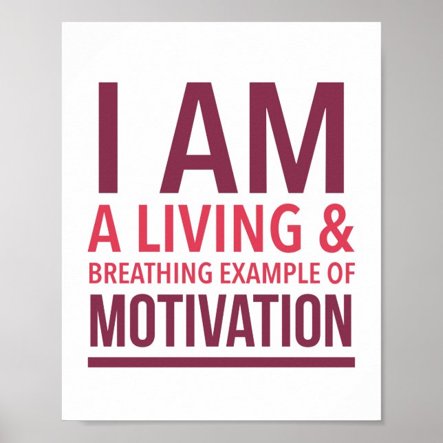 Póster Motivacional de Tipografía (Frente)