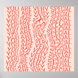 Póster Motivacional: Eres especial