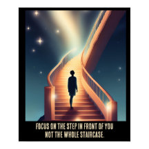 Motivacional Motivador Ai Dreamy Focus on Step...