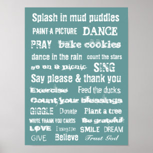 Póster MOTIVATION TRUST DIOS MURO colgando de la pared