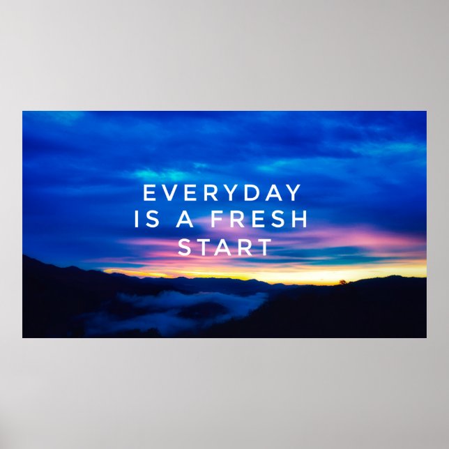 Póster Motivational and inspirational quotes - Everyday i (Frente)