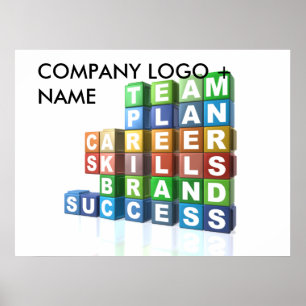 Póster Motivational business buzzwords