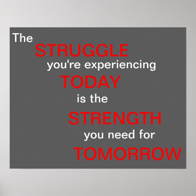 Póster Motivational Poster - (Frente)