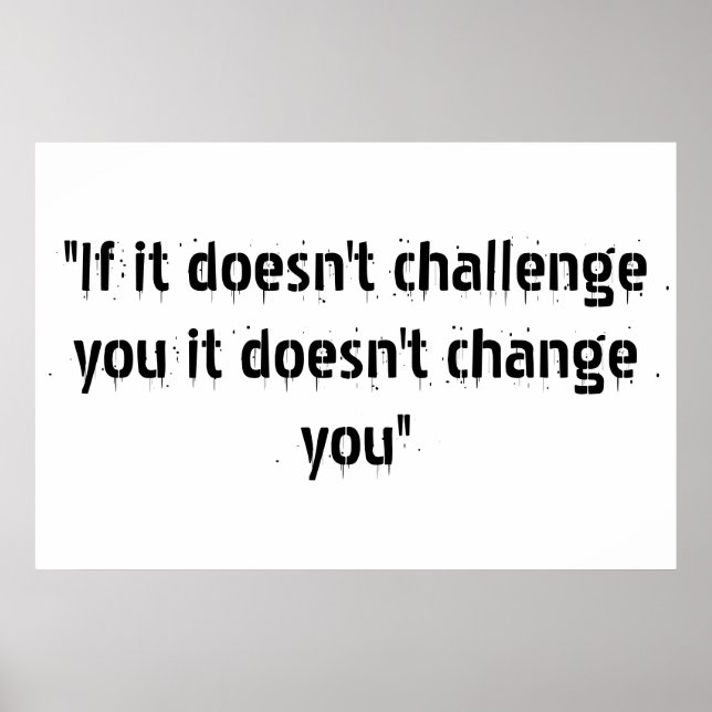 Póster Motivational Poster (Frente)