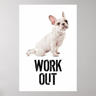 Póster Motivational Poster: Work Out!