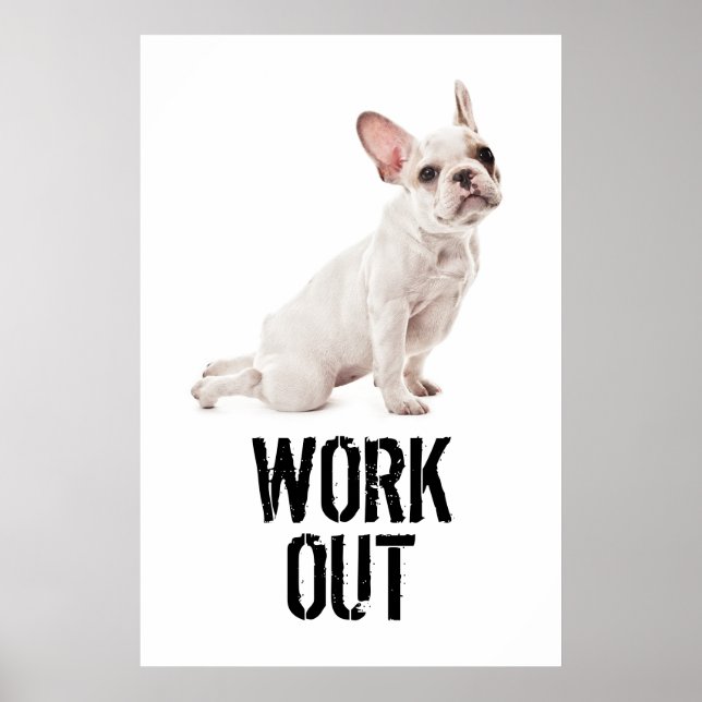 Póster Motivational Poster: Work Out! (Frente)