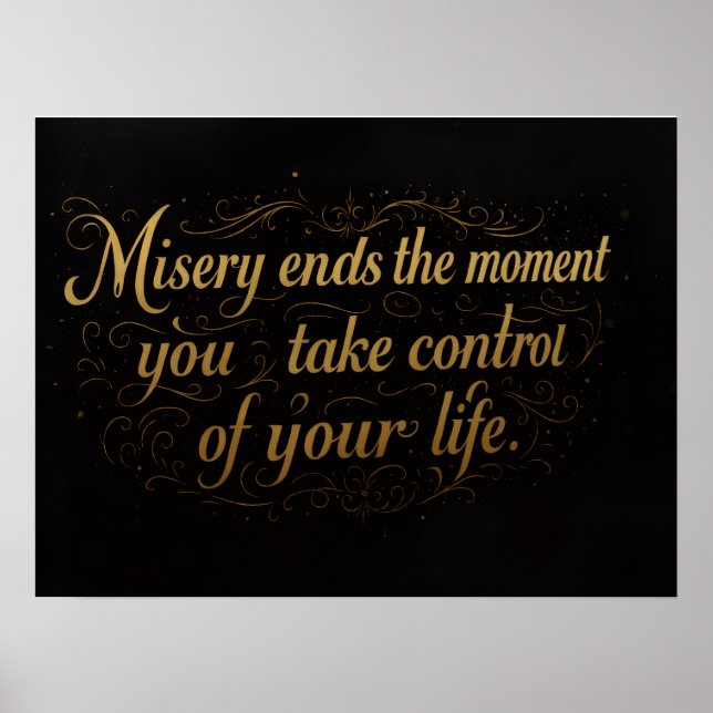 Póster Motivational Quote Poster (Frente)