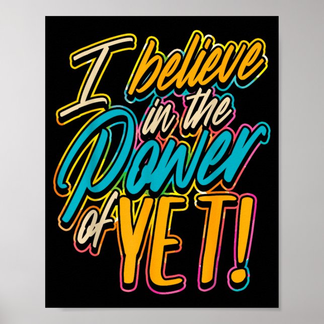 Póster Motivational Quotes Inspirational Saying Message U (Frente)