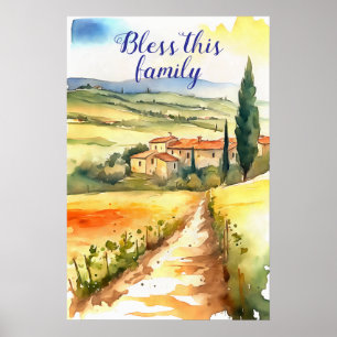 Póster Motivational Watercolor Wall Art Poster 90
