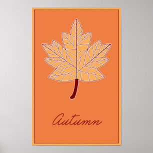 Póster Motivos: Poster de otoño