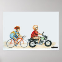 moto en el velódromo
