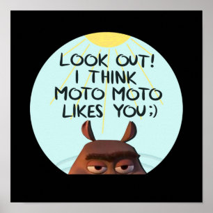 Póster Moto Moto Te Gusta