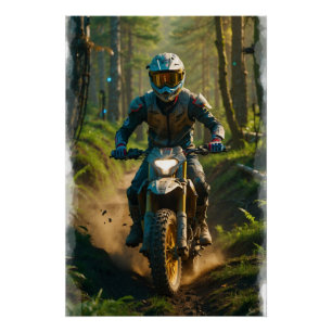 Póster Moto-xing - Motocross Racers