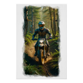 Póster Moto-xing - Pilotos de Motocross  