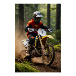 Póster Moto-xing - Pilotos de Motocross  