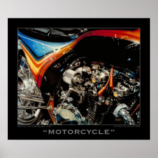 Póster Motocicleta