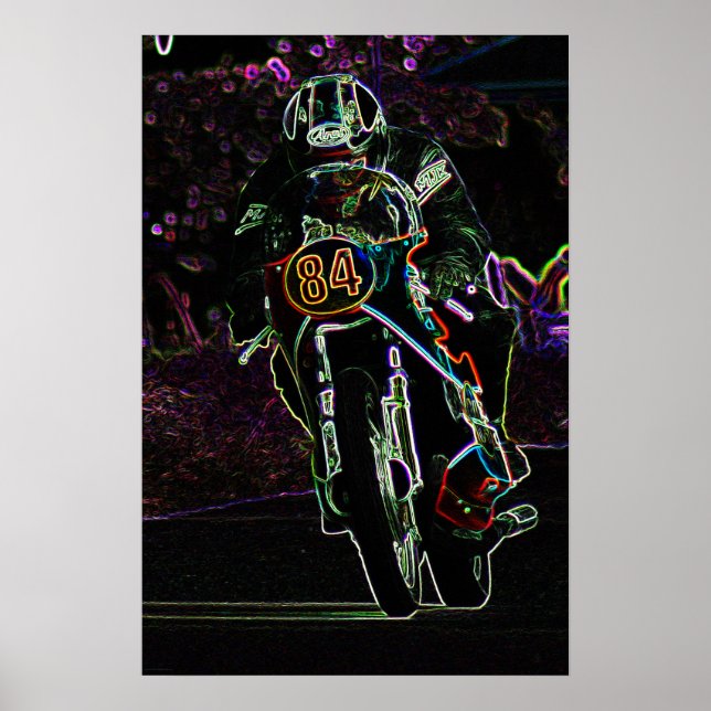 Póster Motocicleta 2 wapcnm (Frente)