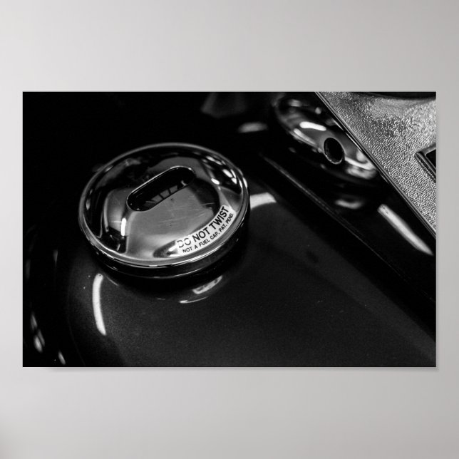 Póster Motocicleta Bicicleta Bicicleta (Frente)