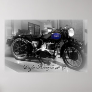 Póster Motocicleta de Douglas