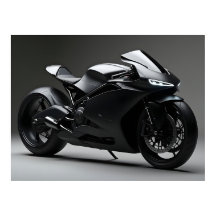 Motocicleta Negra