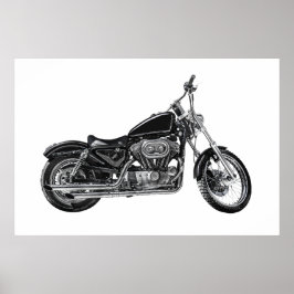 Póster Motocicleta V