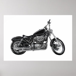 Póster Motocicleta V