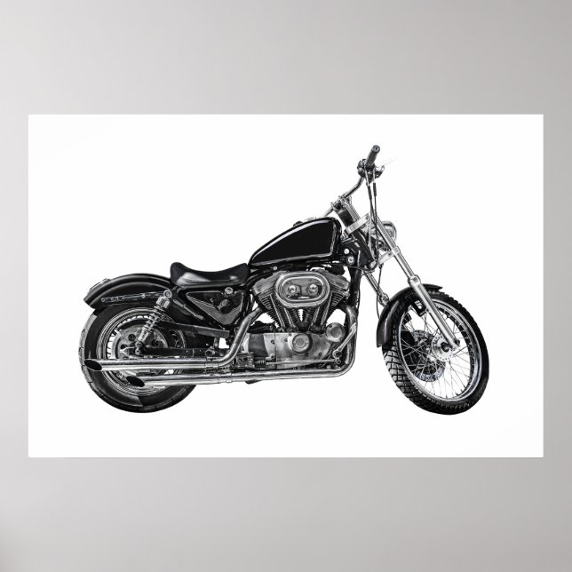 Póster Motocicleta V (Frente)