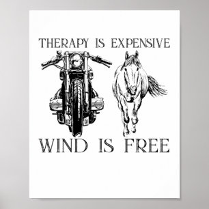 Póster Motocicletas Biker Racer Hípica Montar Caballo Gif