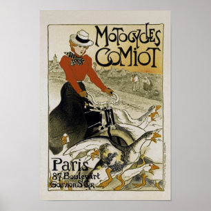 Póster Motocicletas Comiot