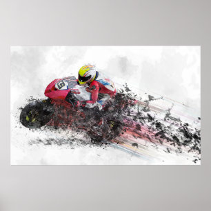 Póster Motocross