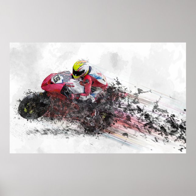 Póster Motocross (Frente)