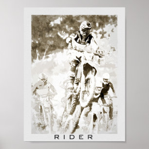 Póster Motocross
