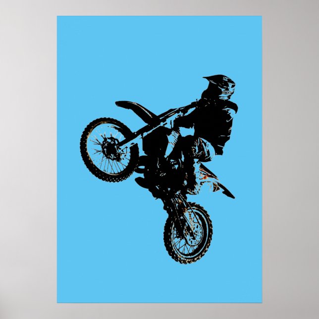Póster Motocross (Frente)