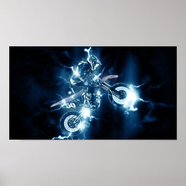 Póster Motocross Art, Motocross Poster (Frente)