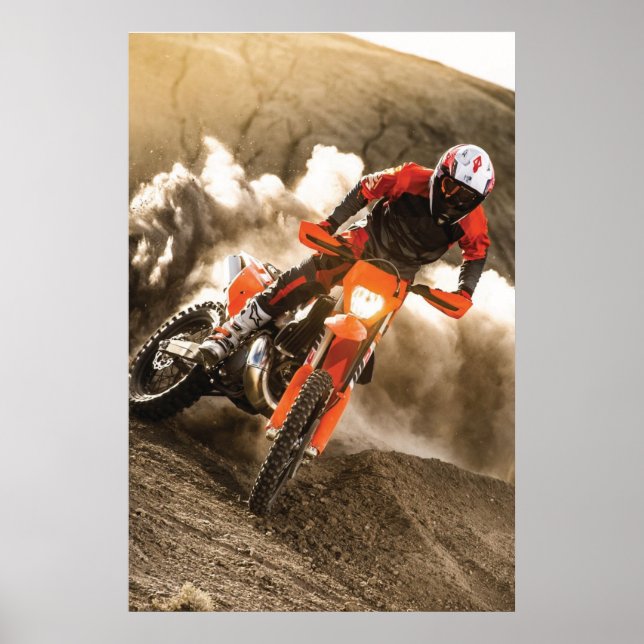 Póster Motocross Rider (Frente)