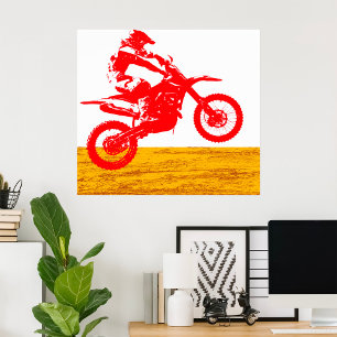Póster Motocross Rider
